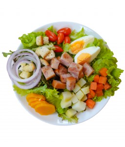 ham Salad   honey garlic dressing